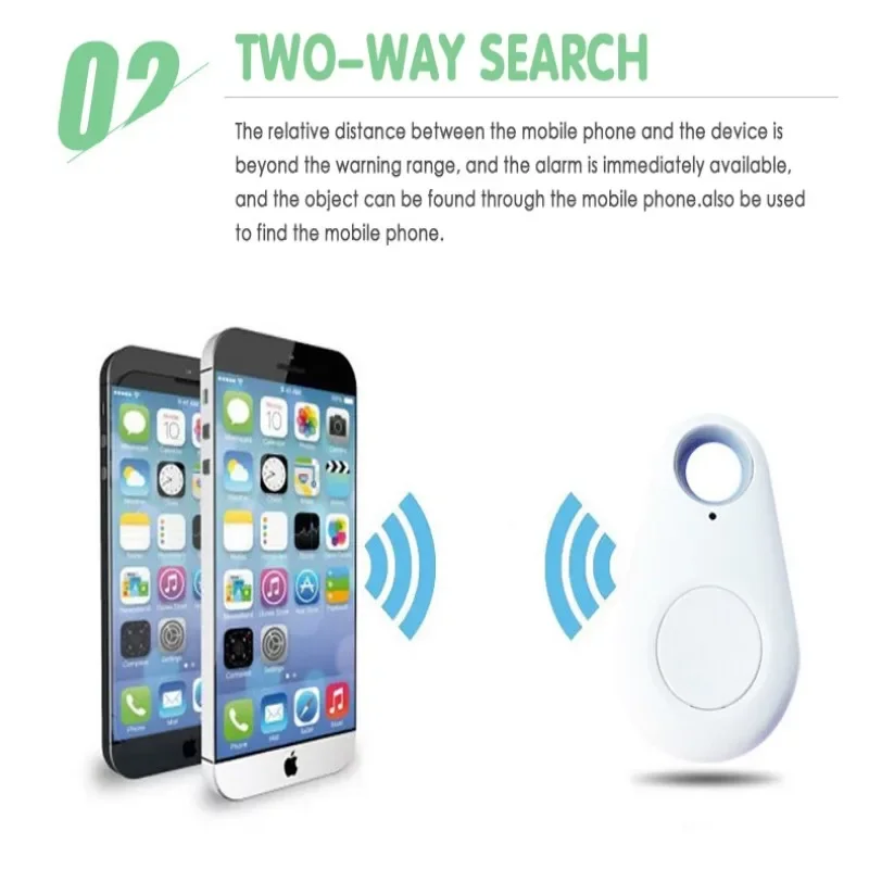 Smart Mini GPS Tracker For Apple iOS System Find My APP Air Tag Child Finder Pets Dog Cat Keys Bag Loss Tracker Bluetooth Airtag