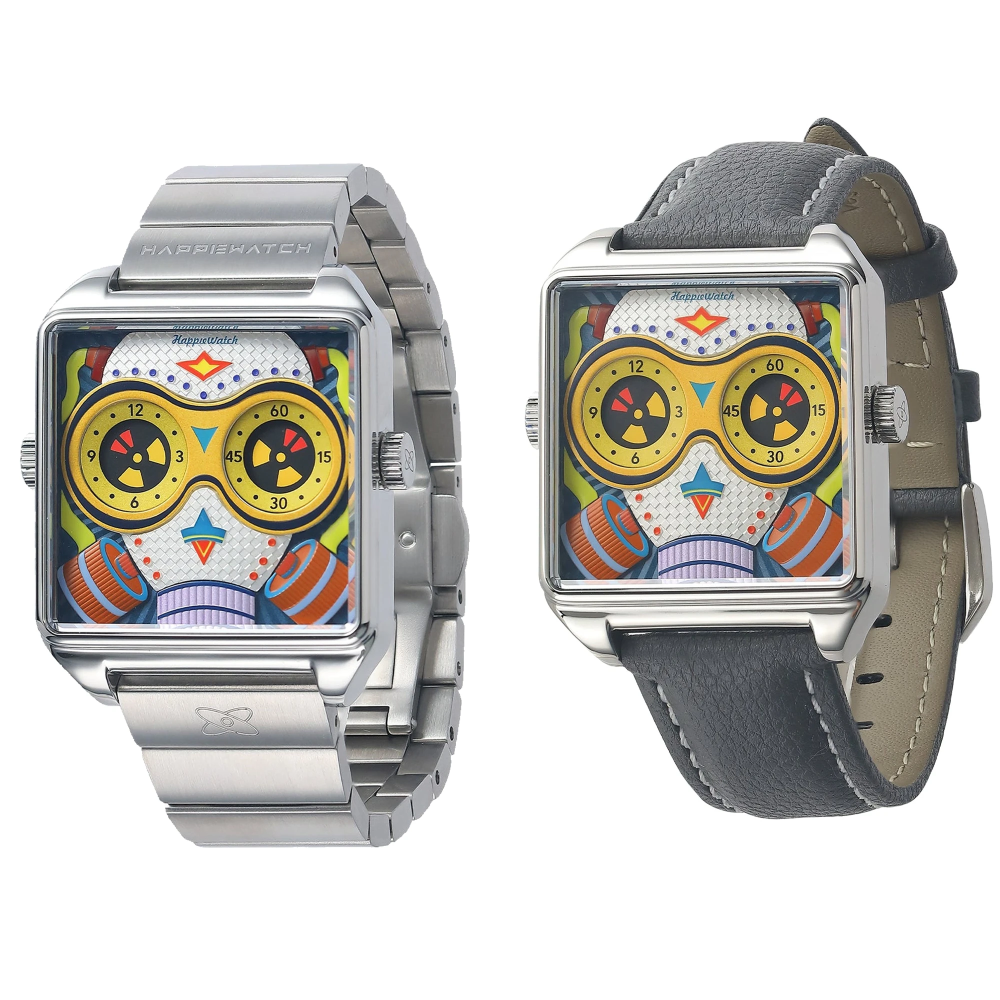 Happie Watch  for Couple Luxury Women/Men Wristwatch Waterproof Golden Clock Quartz Stainless Steel Fashion Men Ladies Watch