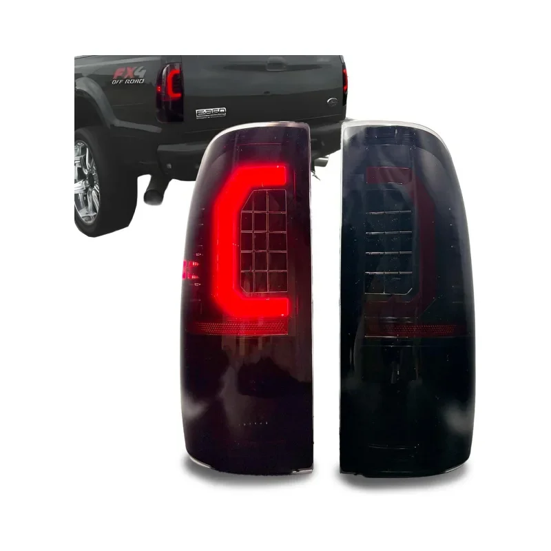 

1 Pair 2X Rear Stop Tail Light Taillight Brake Light Turn Signal for Ford F-250 F250 1999 2000 2001 2002 2003 2004 2005-2007