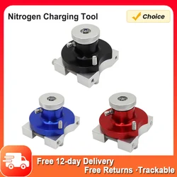 Motorcycle Nitrogen Charging Tool for WP Suspension Shock Absorber with Liquid Reservoir Nitrogen Charging Tool for ATV Off-Road