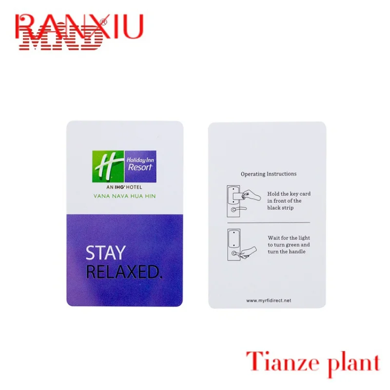 

Custom OEM high quality printed PVC hotel key card