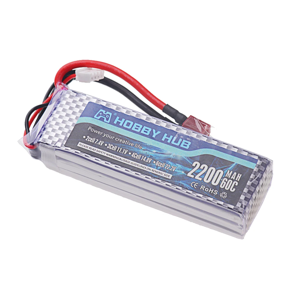 1/2/3PCS 11.1V 2200mAh 3s 60C LiPo Battery For RC Helicopter Aircraft Quadcopter Cars Airplane With T/XT60 Plug 3S 11.1v Battery