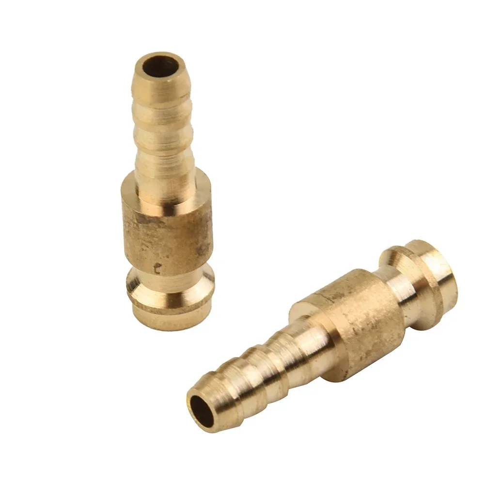 2Pcs Welding G U N Air Inlet Adapter Connector For TIG Welding Torch Intake 6mm Male Gas & Water Adapter Connector CNC Tools