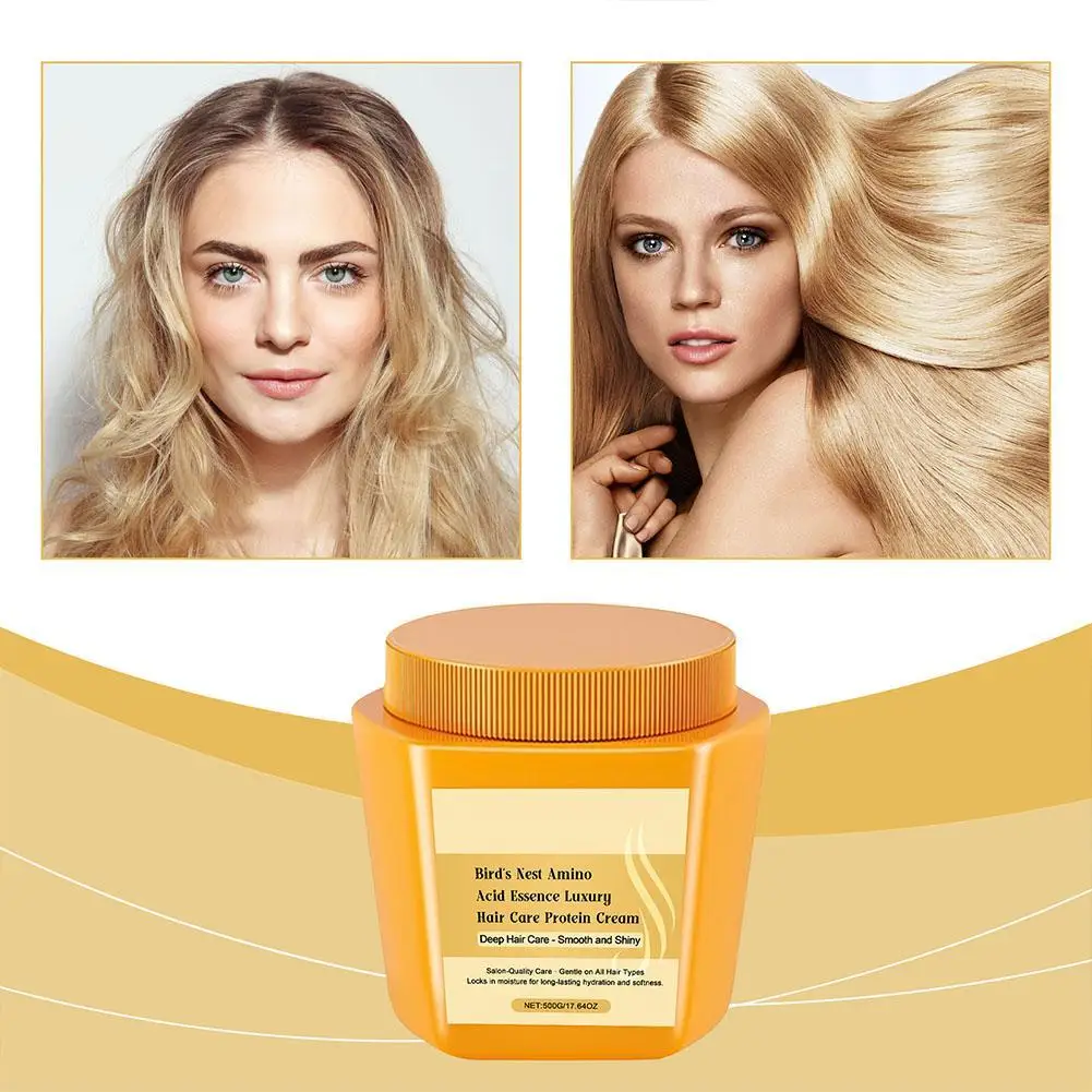 Nourishing Hair Care Protein Cream Moisturizing Softening Hair With Amino Acids Repairing Hair Conditioner