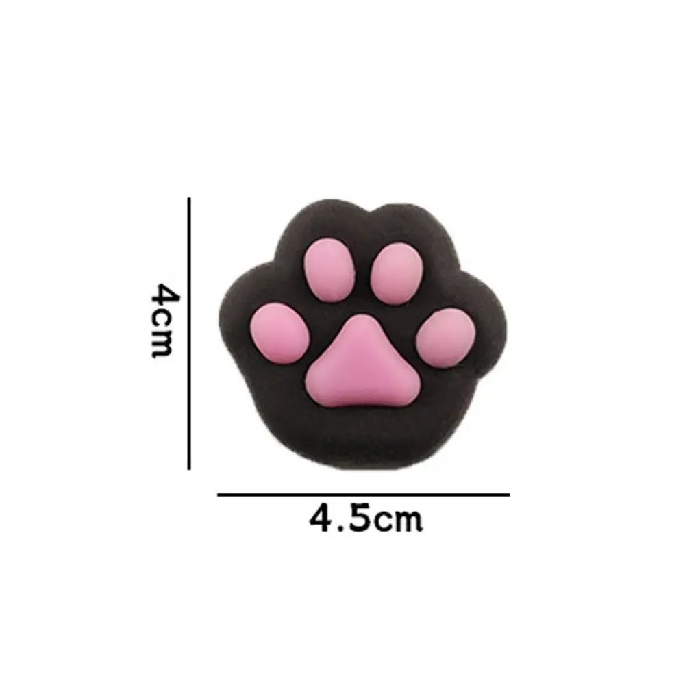 Soft Sensory Toy Mini Cat Paw Squeeze Toy Silicone Fidget Toy Cartoon Fidget Toy TPR 3D Pinch Decompression Toy Children