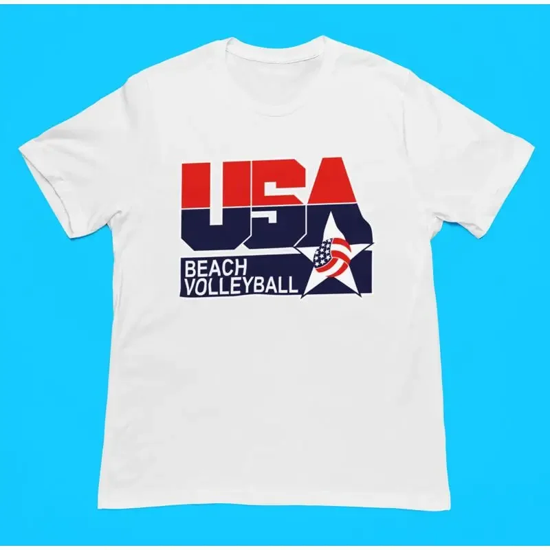 USA Beach Volleyball  Premium Blend T Shirt