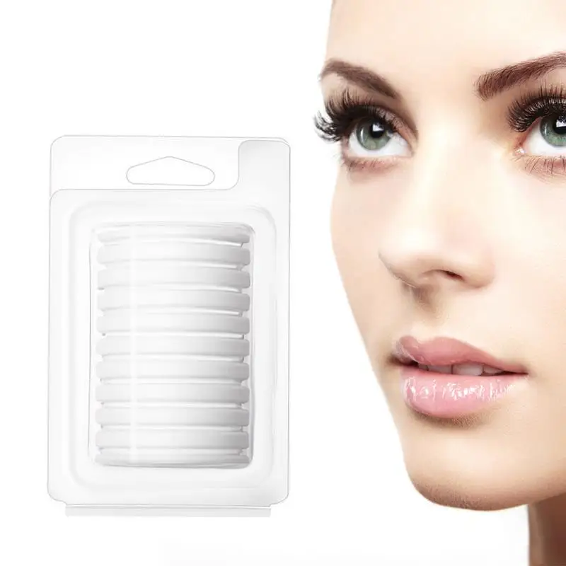 10pcs Practice Lashes For Eyelash Lash Strips For False Eyelashes No Glue No Magnets For All Strip Fake Lashes Waterproof