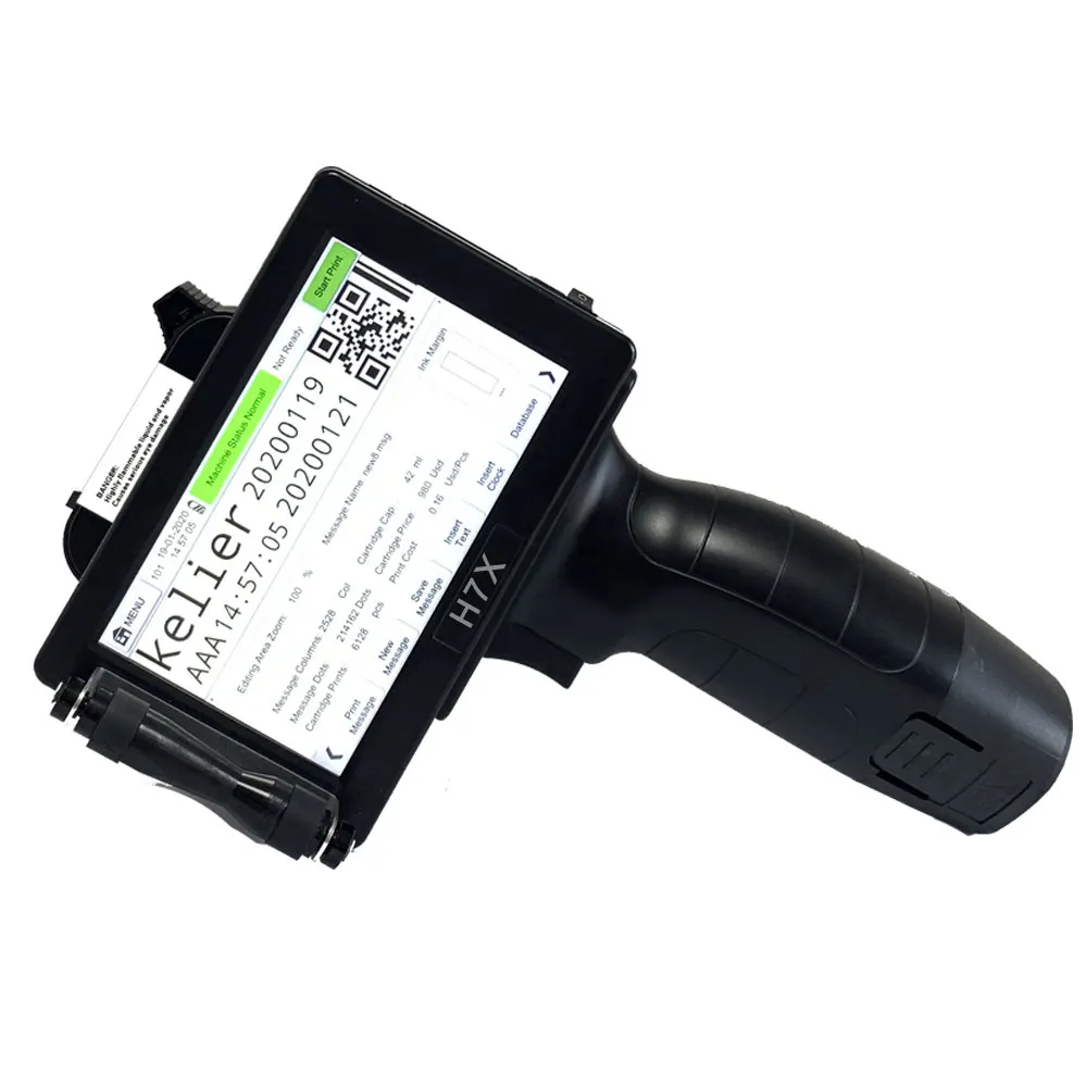 

Хорошее качество, портативный ручной принтер, термоструйный принтер для даты производства истечения срока годности, штрих-код Qr