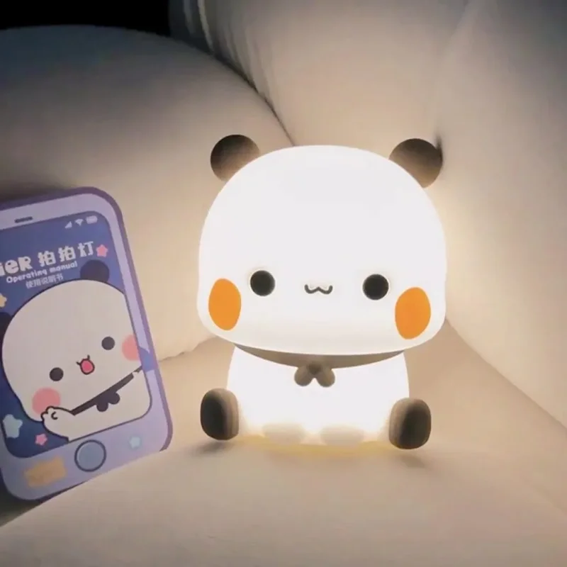 bubu-と-dudu-led-ナイトライトランプかわいい漫画クマパンダ常夜灯動物寝室装飾リビングルーム人形ギフト