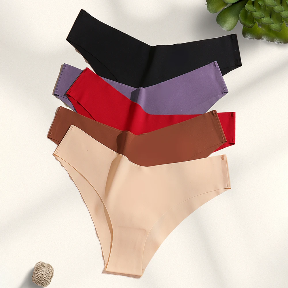 WarmSteps 3Pcs/Set Women's Seamless Panties Designable Sexy Underwear for Woman Lingerie Intimate Briefs Hot Ladies Underpants image 4