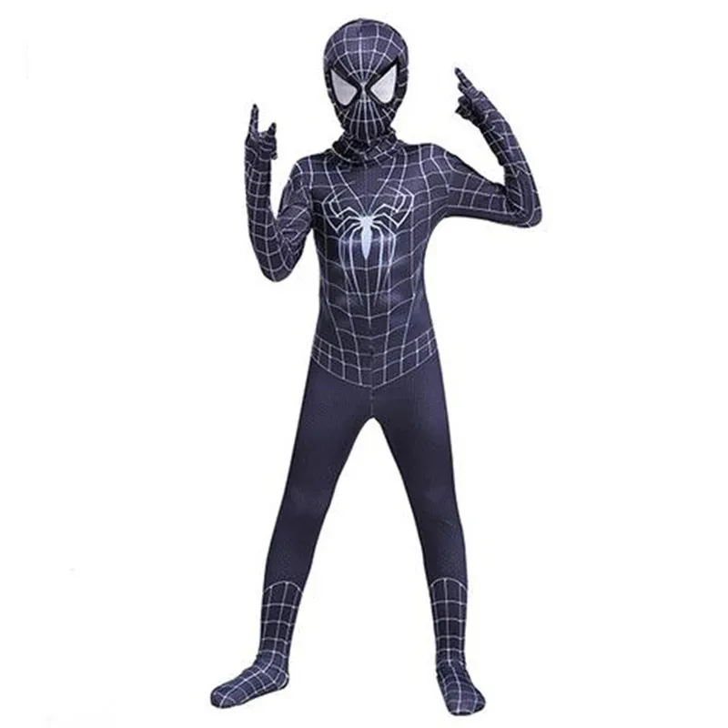 Disfraces de MARVEL Venom para niños y adultos, disfraz de Spiderman Rival antihéroe Tom Hardy, colección de Fans, mono, capa de LICRA, regalo para niños