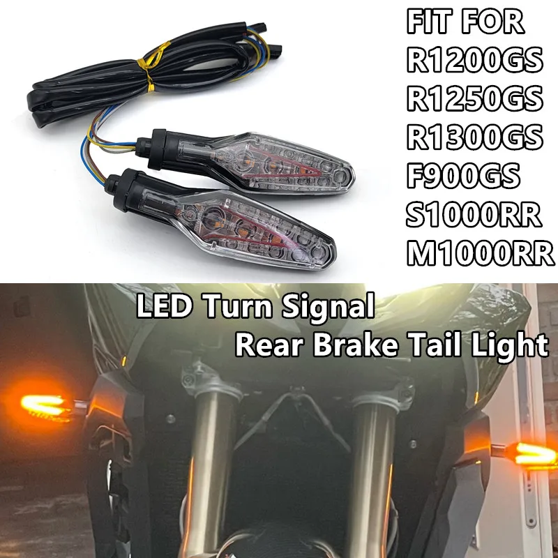 

Светодиодный указатель поворота задний фонарь для BMW R1250GS ADV S1000RR S1000XR S1000R M1000RR R1300GS F900GS R1200 Мотоциклетные указатели поворота