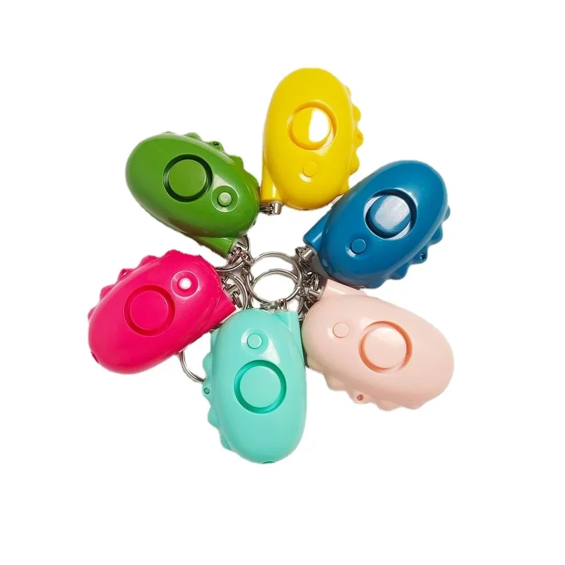 

Portable Colorful Anti-wolf Self-defense and Anti-robbery Cute Shape Call for Help Lighting with LED Lights Alarm Self Defense