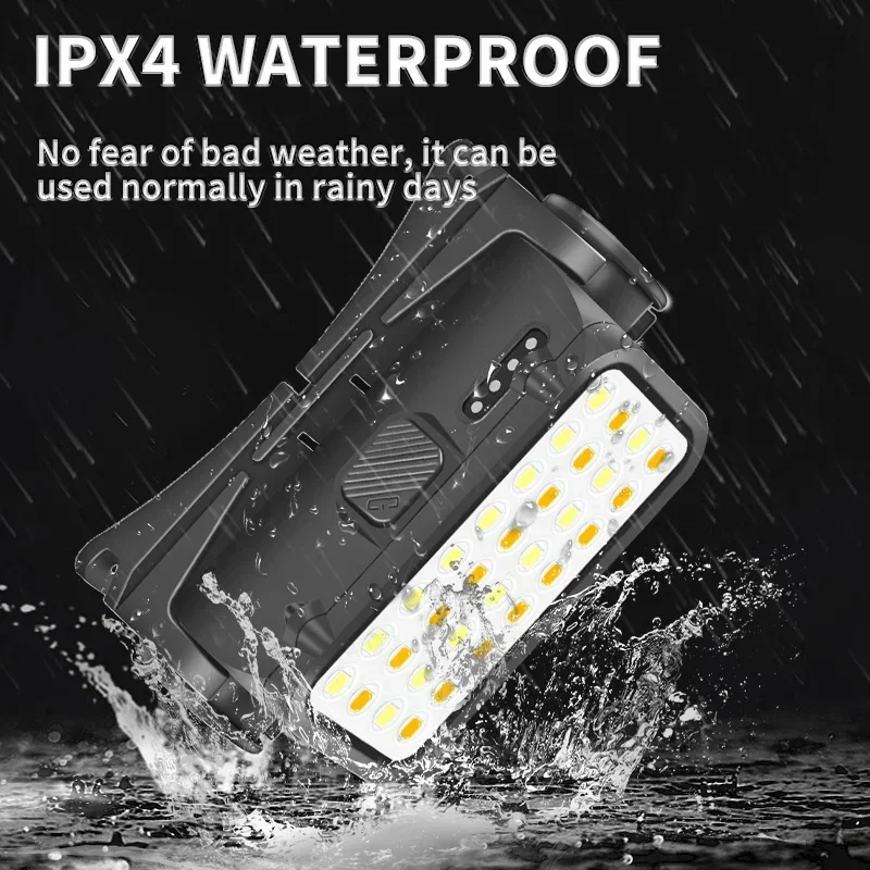 

Мощный налобный фонарь, суперяркий, для наружного освещения, перезаряжаемый, с полным углом обзора, многофункциональный рабочий фонарь