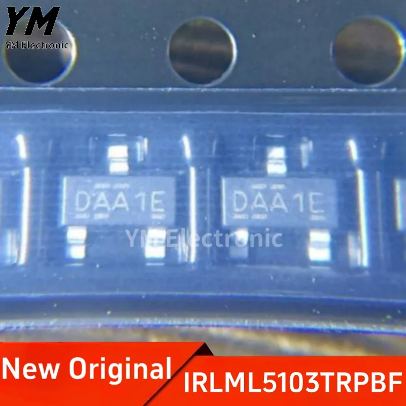 New Original IRLML5103TRPBF SOT-23 P-channel -30V/-0.76A SMT MOSFET transistor