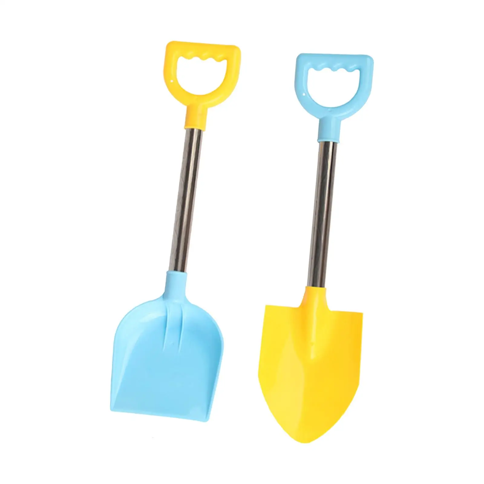 2 Pieces Sand Shovel for Children Shoveling Digging Snowing Beach Spades for Backyard Summer Beach Outdoor Valentine's Day Gifts
