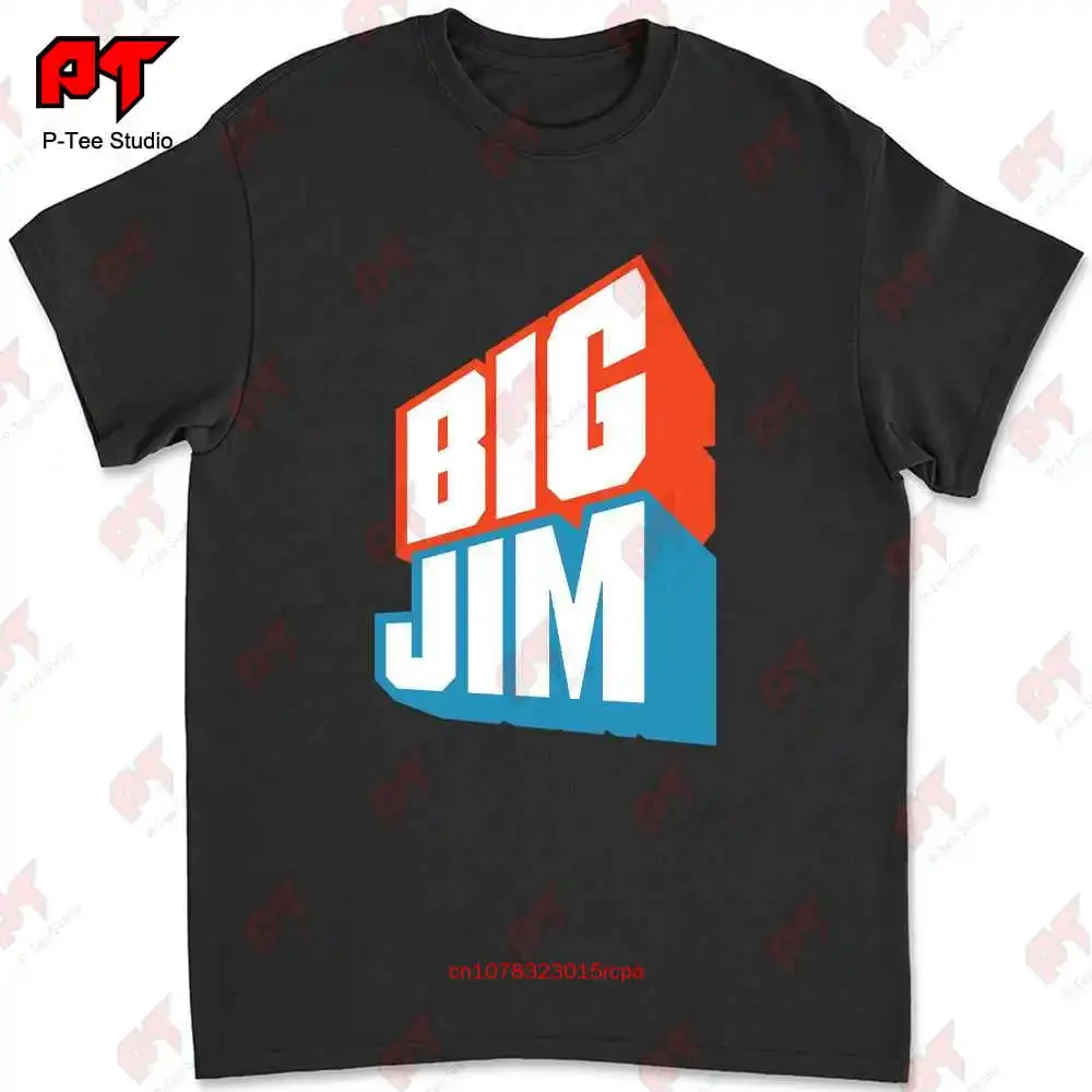 Big Jim Action Figure Anni 80 Toys Giocattoli T-shirt Y13F