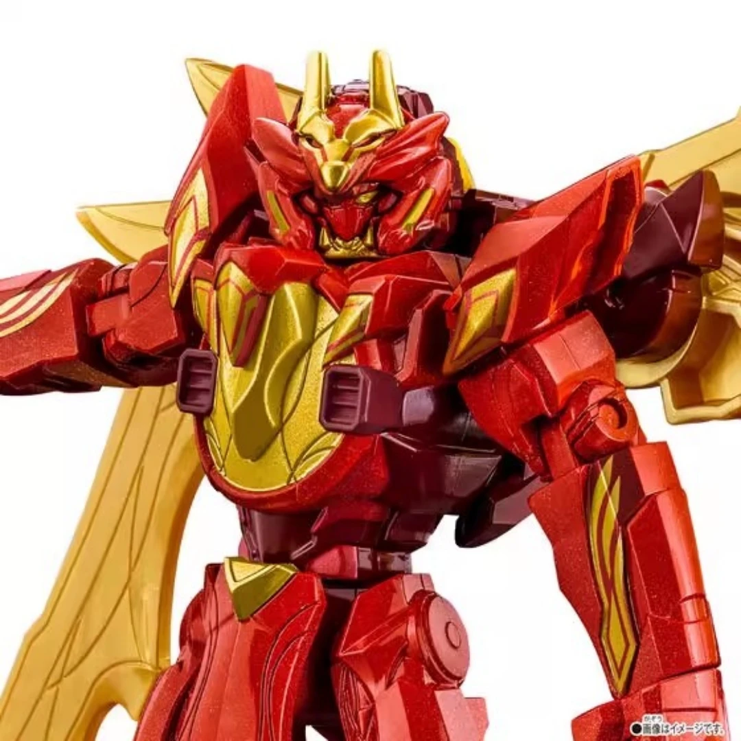 バンダイ在庫 No1 Sentai Gozyuger アクションゴレンジャーライオントイラノサウルスレックスアニメアクションフィギュアモデルコレクションおもちゃギフトおもちゃ