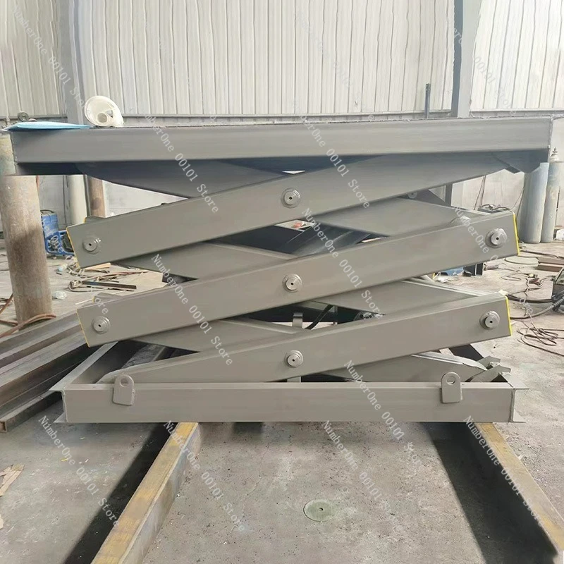 Manufacturer fixed scissor lift electric hydraulic lift warehouse workshop large tonnage lifting platform