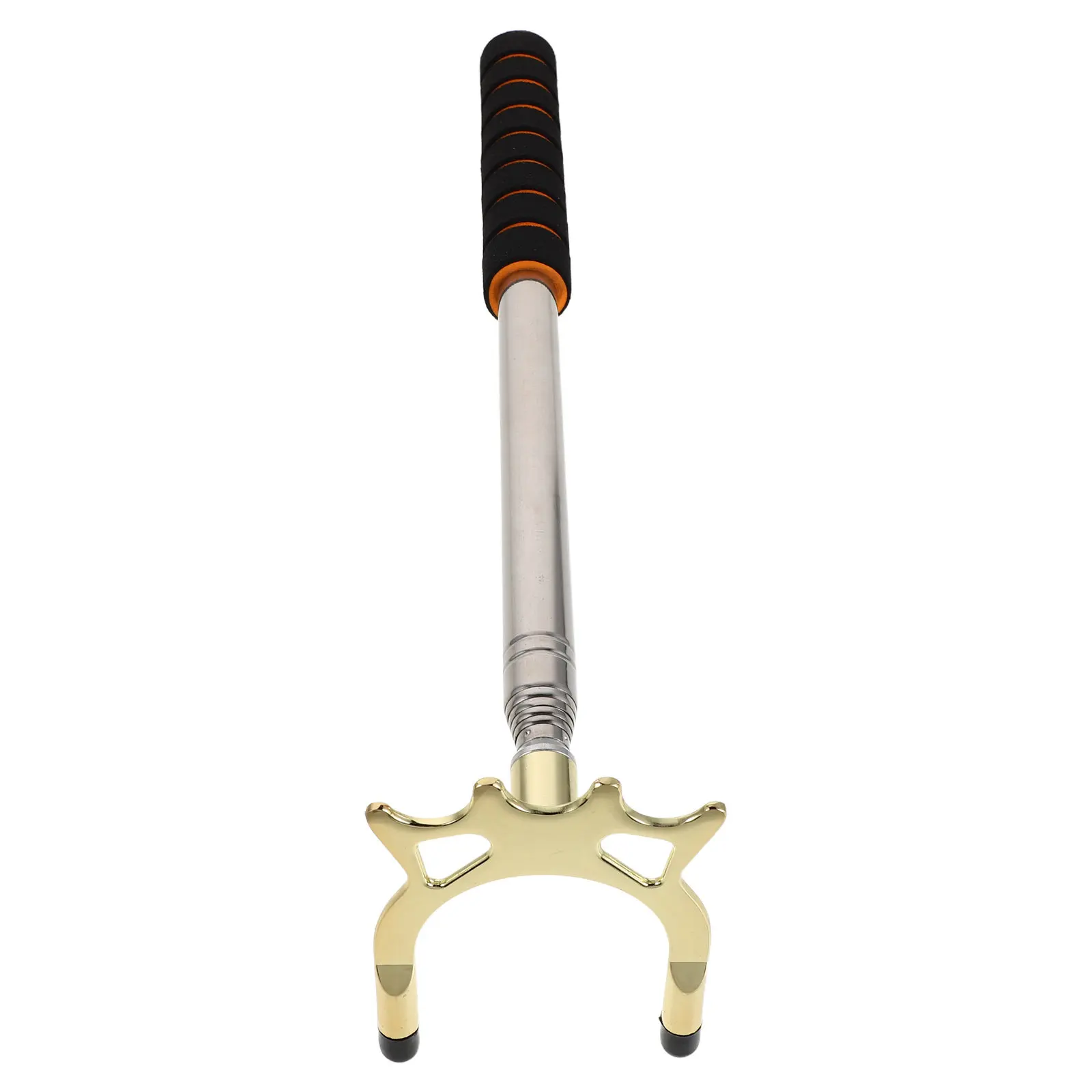 Telescopic Pool Bridge Stick Stainless Steel Retractable Billiards Cue Bridge for Snooker Table High Precision Aiming Portable