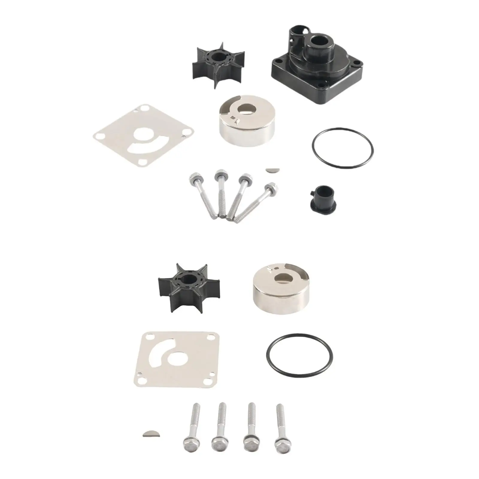 Impeller Repair Kit Easily Install Replace Parts for Yamaha 20HP 25HP