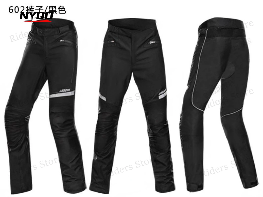Motorcycle Suit for Men Waterproof Thermal Armored Touring Jacket Pants All Season Rain Gear