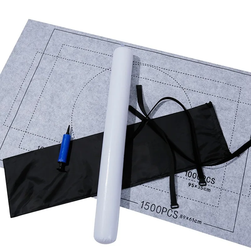 Puzzles Pad Jigsaw Roll Felt Mat Storage Bag Playmat Puzzles