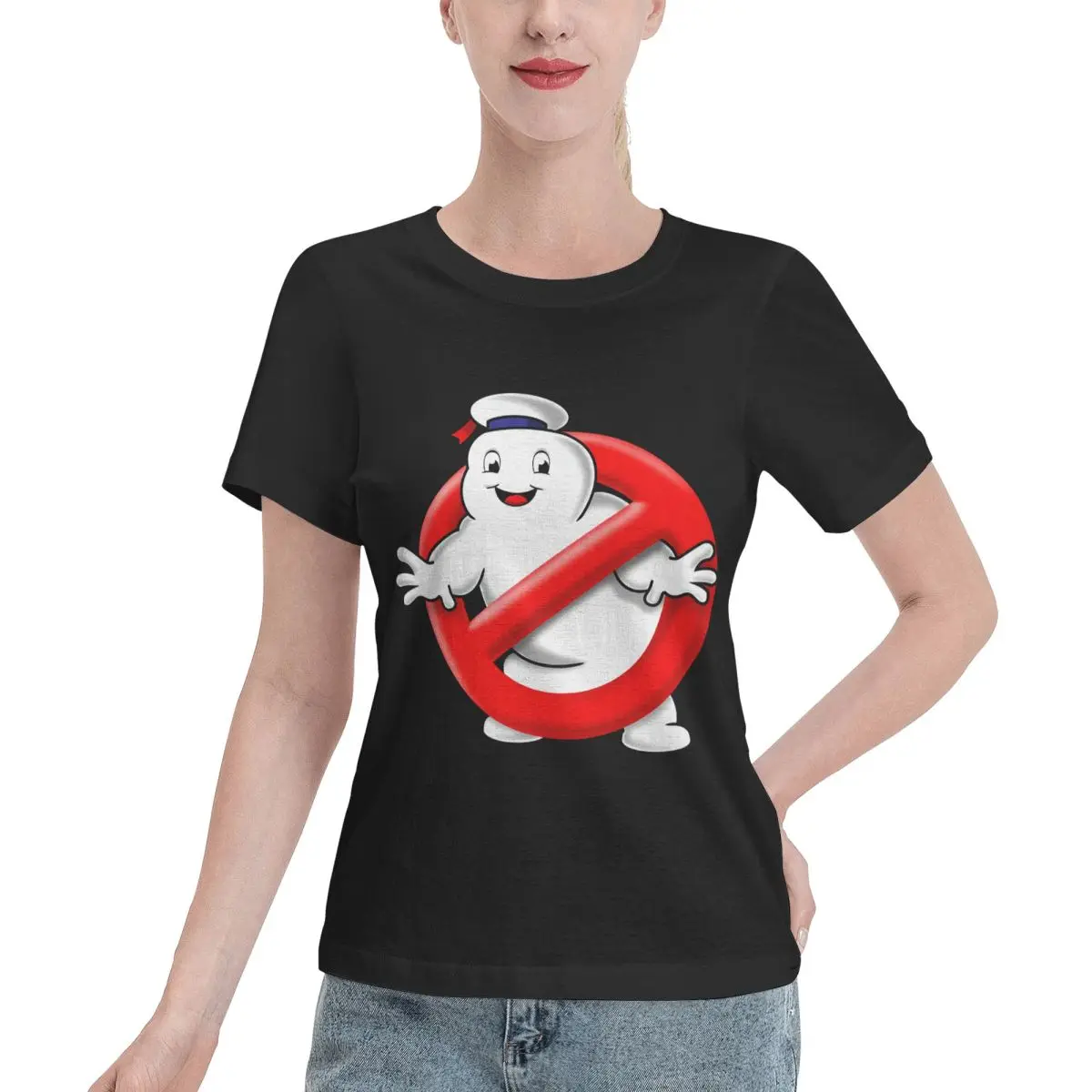 Must Have Baby Stay Puft Logo Women's T-shirt High End Ladies Tee