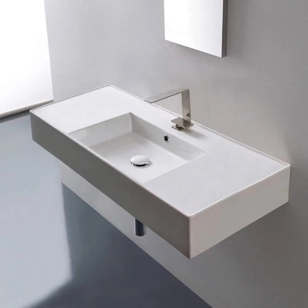 

One Hole Washbasin Bathrooms Bathroom Sink White Washhand Stand Sinks Furniture Washbasins Fixture Home Improvement