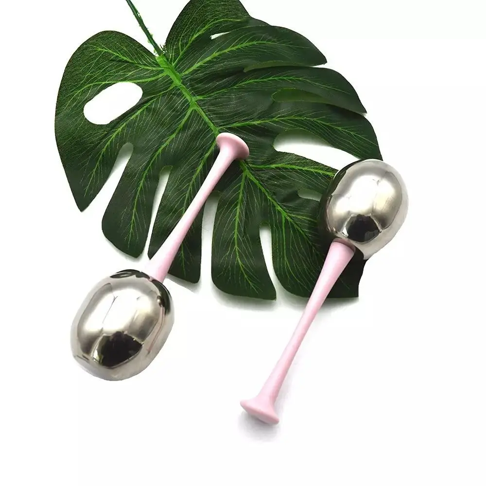 

High Quality Stainless Steel Ice Globes for Face Puffiness Relief Portable Cryo Facial Globes Facial Ice Globes Skin Therapy