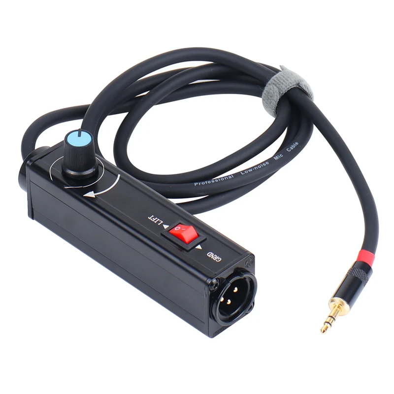 

Stereo Ground Loop Isolator 3.5Mm To XLR Audio Isolator Audio Noise Isolator Noise Suppressor Isolator For PC To Mixer