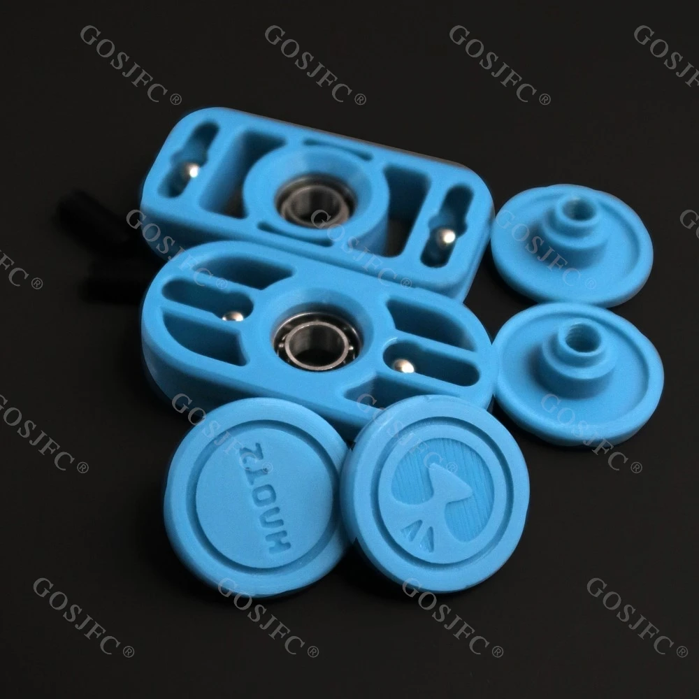 Haotz edc redondo quadrado nuclear rato fidget spinner brinquedos para adultos acessórios de mesa de escritório gadgets de alívio de ansiedade