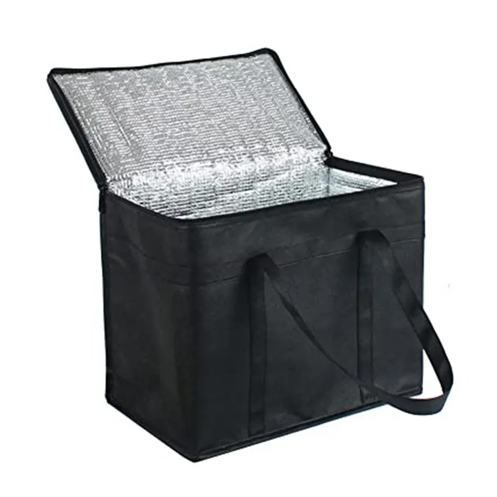 BBQ Food Carrier Foldable Picnic Box Outdoor Activities Non-woven Fabric Reliable Insulation Spacious And Convenient