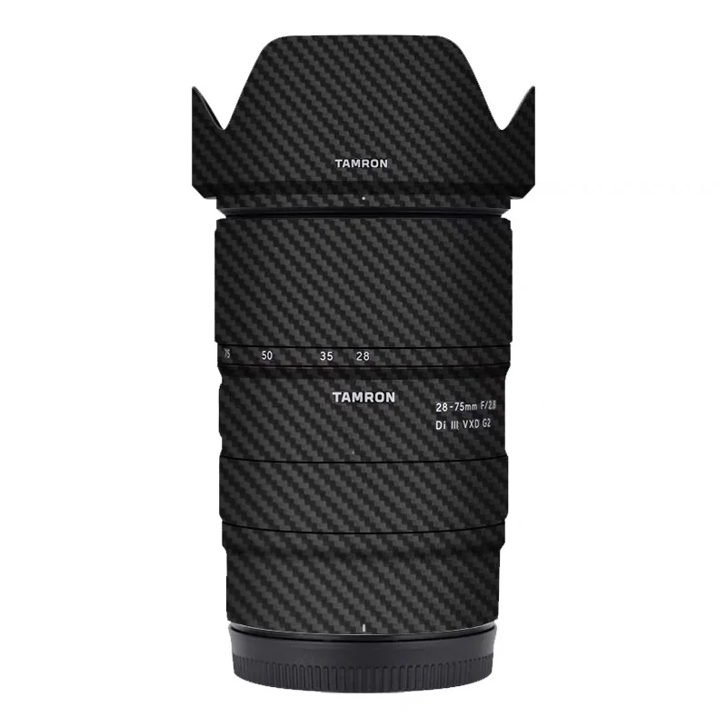 28-75 F2.8 G2 Наклейка на объектив с креплением Nikon Z 28 75 II Оберточная крышка для Tamron 28-75 мм F/2.8 Di III VXD G2 Защитная пленка для объектива