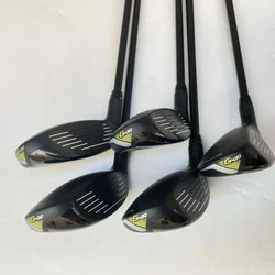 Golf Club Hybrid Max Utility Carbon Fairway Woods with Shaft Headcover