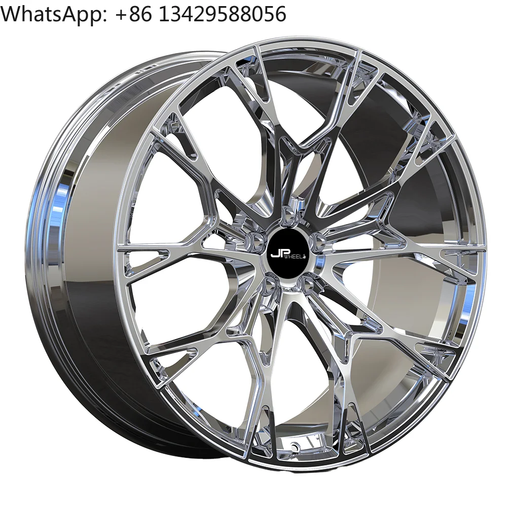 

CF Wheels New Hot Sale 5x120 5x112 5x114.3 Forged Racing Car Wheels 18 19 20 21 22 Inch Deep Aluminium Alloy 30mm Brushed