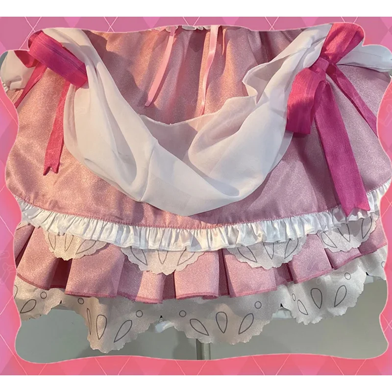 Hoshimiya Ichigo Ainme Aikatsu！Cosplay Costume Sweet Lolita Dress Wings Prop Accessories Halloween Party Girl New Uniform Set - view 6