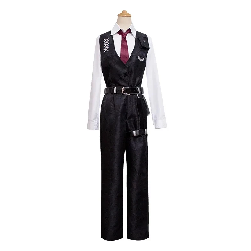 Lu Faust Costume Game Limbus Company Yi Sang Hong Cosplay Black Uniform Cloak Anime Role Play Halloween For Women Menc;6,r FD1;6 - view 4