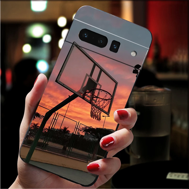 

I love basketball Sport Carcasa Funda Phone Case For Google Pixel 10 9 Pro XL 9A 8 7 6 Pro Pixel 8A 7A 6A Pixel 8 7 6 5 Case