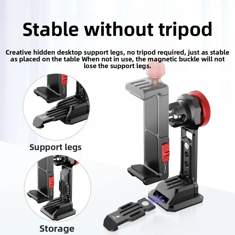 مشبك هاتف معدني، ملحقات مدونة فيديو لصور السيلفي #4