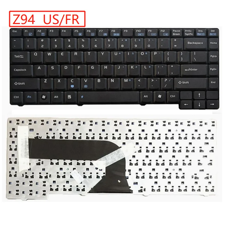 

Новая Французская клавиатура для Asus Z94 Z94RP A9 A9T X51H X51 X51RL X51R, английская Клавиатура FR