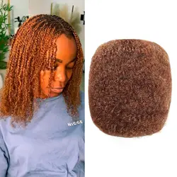 Extensiones de cabello humano Afro rizado a granel, cabello Natural a granel en cabeza completa, rastas, venta al por mayor, cabello a granel