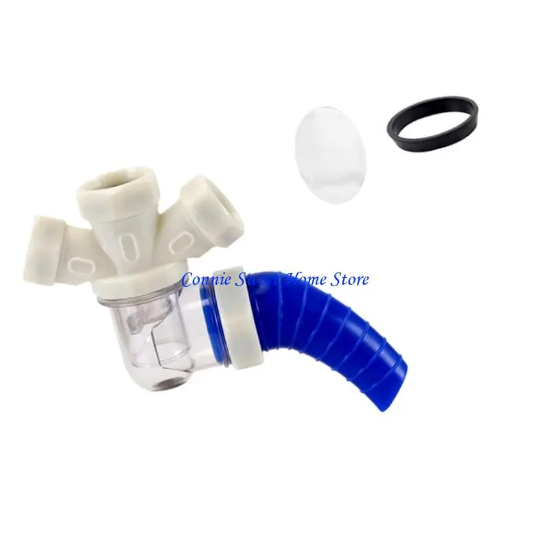 

LXAF Maintenance Friendly Angled Wall Drains Odor Prevention Bathroom Sink Solution