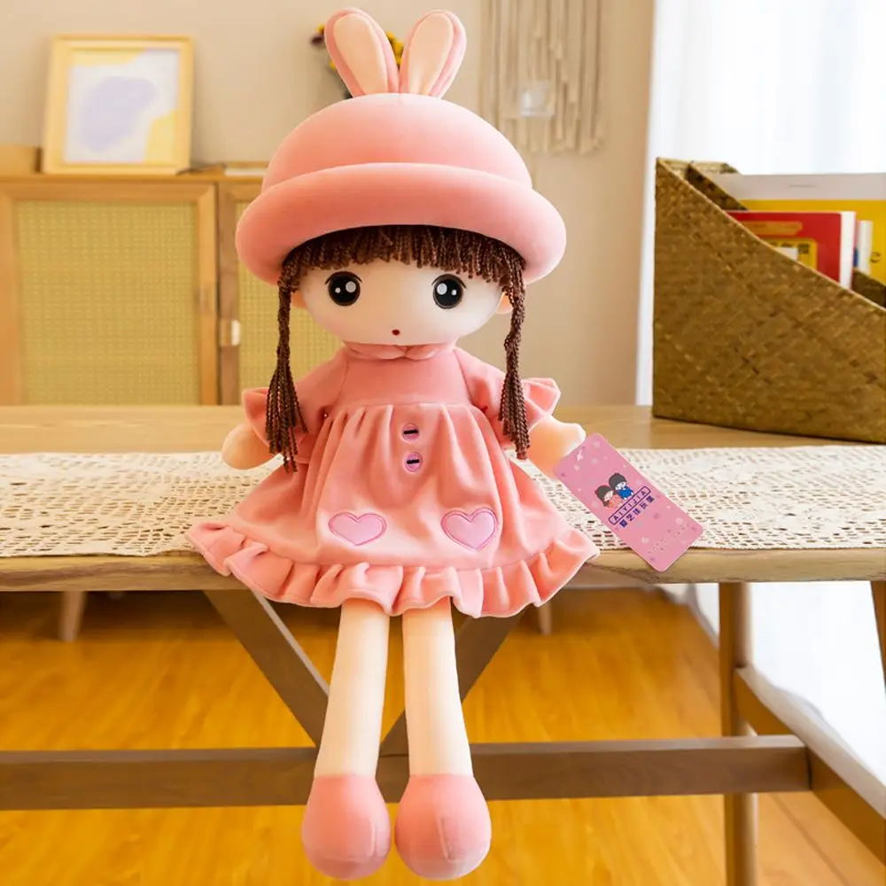 Regali Cuscino da letto Regalo di compleanno Bambole di peluche Ragazza Peluche Orecchio di coniglio Sweetheart Doll Orecchie da coniglio Gril