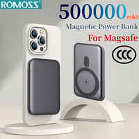 ROMOSS 500000mAh Slim Magnetic Power Bank 20W Fast Charging Wireless External Battery for MagSafe Powerbank for iPhone 16 15 14