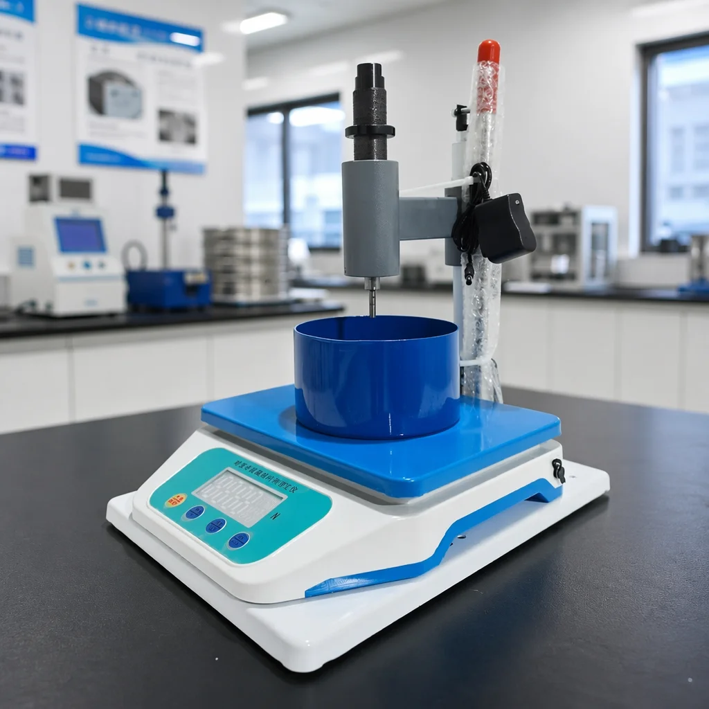 High Precision Digital Mortar Setting Time Tester JGJ70-90 Standard Mortar Penetrometer for Construction Material Testing Lab