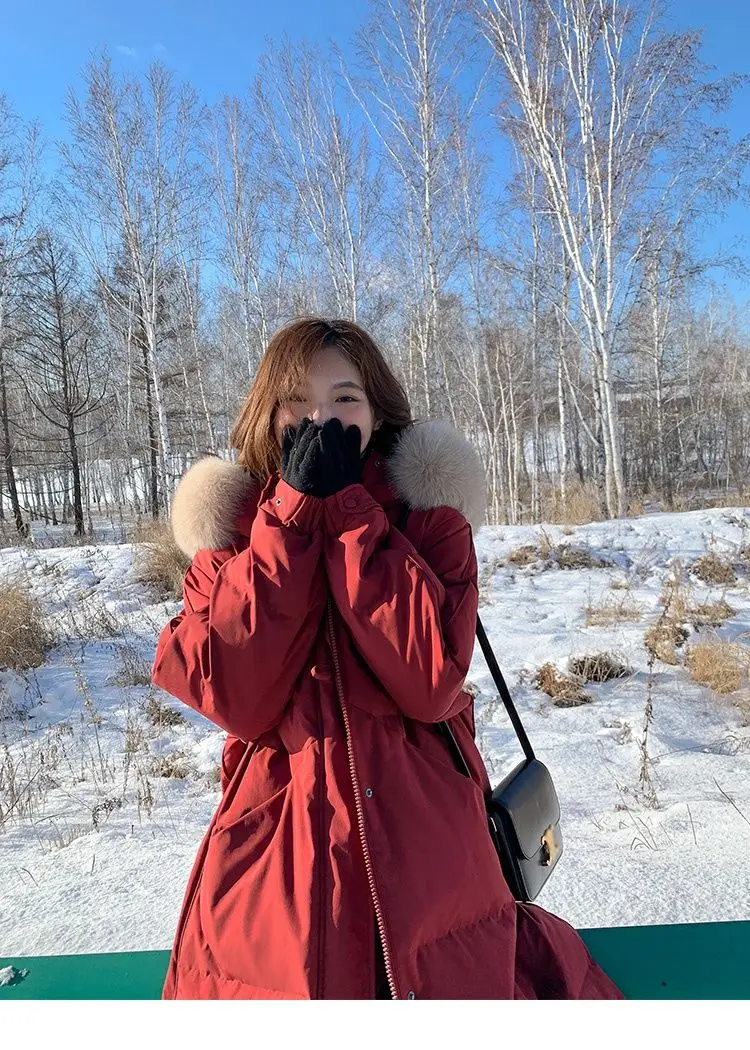 

Женские парки, удлиненные зимние фланелевые стеганые водолазки со сборками на талии, эластичные, плотные, для похудения, минималистичные, для городских женщин, OL