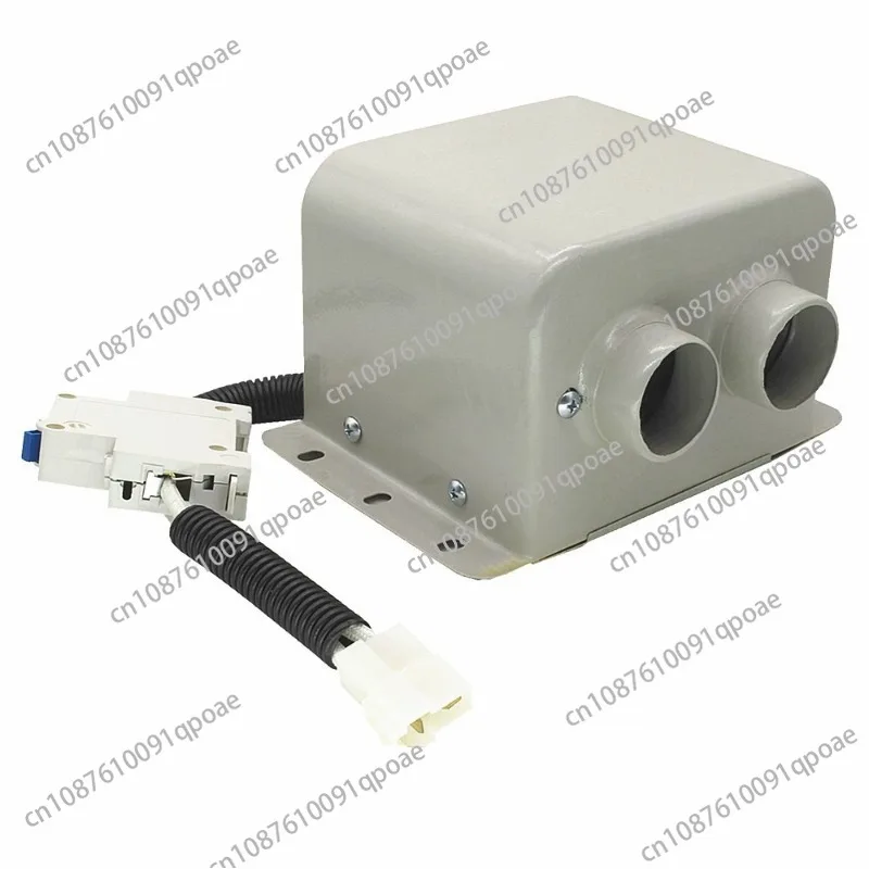 12V 24V Universal Car Heater Defroster 5s Fast Heating Dual Hole High Power Auto Windshield Defogger
