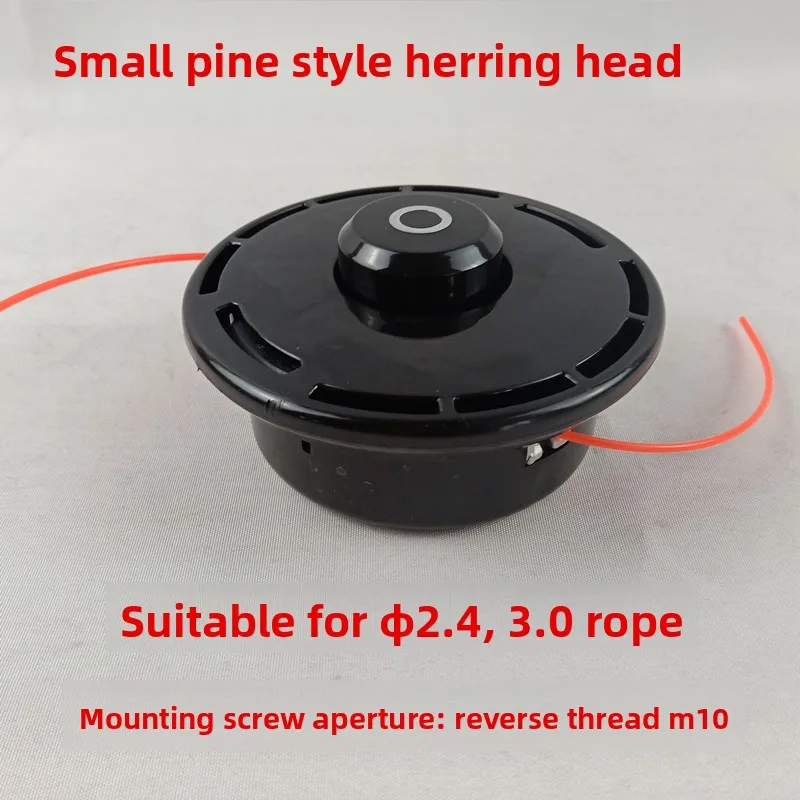 لجزازة العشب البلاستيكية طراز كوماتسو على ظهره، قاطع رأس العشب، أجزاء عالمية لقطع الفرشاة