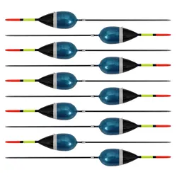 10pcs Fishing Bobbers Set Cork Floats Kit Antenna Balsa Wood Buoyancy 3g 18cm Buoy Fishing Tackle Accessories